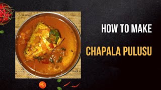 Chapala Pulusu ll Chala Easy Recipe [upl. by Seko]