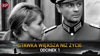 Stawka większa niż życie  Odcinek 1 Wiem kim jesteś  Kultowy polski serial szpiegowski 4K [upl. by Naeruat]