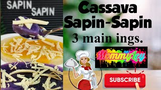 Cassava SapinSapin Using 3 Main Ingredients  LeaAbordolk4zt [upl. by Eedia]