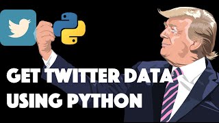 How to get TWITTER data and analyze it using Python official API [upl. by Auqkinahs]