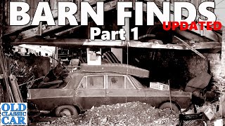 Classic car barn finds restoration projects scrapyard cars oily rag etc Part 1 [upl. by Uriel]