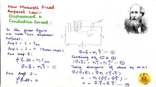 How Maxwell fixed Amperes Law lec7 [upl. by Astrix164]