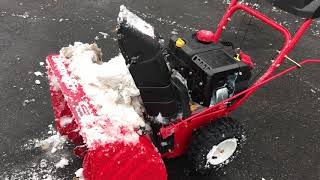 TroyBilt Storm 2410 Snow Blower Review 2018 [upl. by Weisberg]