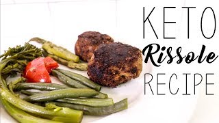 LOW CARB KETO RISSOLE RECIPE [upl. by Specht9]