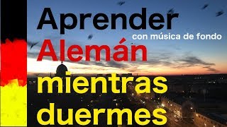 Aprender alemán mientras casi duermes  antes de dormir  Frases con música relajante de fondo [upl. by Eirac]