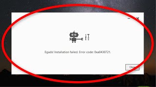 How To Fix Google Chrome  Egads Installtion Failed Error Code 0xa0430721 [upl. by Hallsy371]