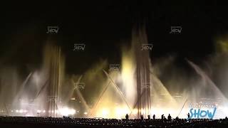 Water special effect  Dancing fountain water show by Aquatique show [upl. by Htilil]