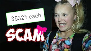 JOJO SIWA 5325 TOUR SCAM [upl. by Nyltyak83]