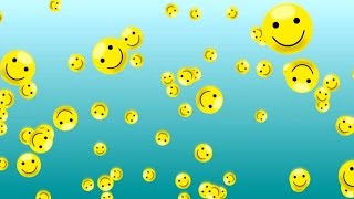 Free Happy Smiley Face Video Background  HD [upl. by Deloria]