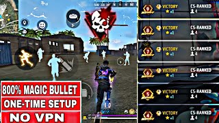 FREEFIRE 800 MAGIC BULLETHOLOGRAM  FREEFIRE NEW FULLY ANTIBLACKLIST ANTI BAN HACK VIDEO [upl. by Beverle]