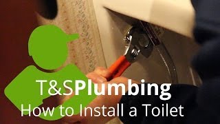 How to install a wall mounted toilet [upl. by Nylidam]