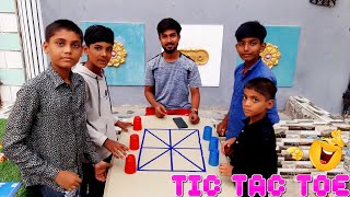 Play Tic Tac Toe Game and Win Exciting Prizes Fun Village Games PART12 [upl. by Elma]