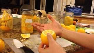 Preserving Lemons  Quick and Easy [upl. by Anyrb]