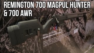 Remington 700 Magpul Hunter amp 700 AWR [upl. by Naujit]