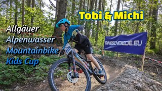 Allgäuer Alpenwasser Mountainbike kids Cup in Ettringen [upl. by Giraud]