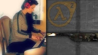 Path Of Borealis  Halflife 2 Piano cover by Nadia [upl. by Stearne]