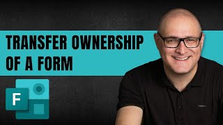 How to transfer the ownership of a MS Form [upl. by Ssitnerp37]