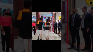 dhoti look in mall public reactionsanatandharma jaishreeram publicreaction viral [upl. by Isaac]