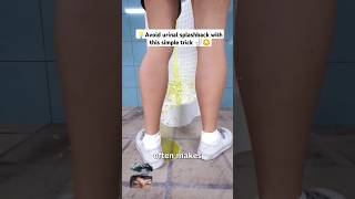 STOP Urinal Splashback With This PROVEN Tip🚽 [upl. by Chemar]