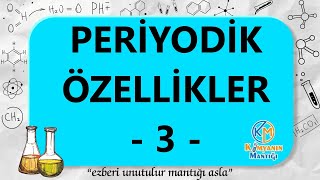 Modern Periyodik Sistem 4  ELEKTRON İLGİSİ  ELEKTRONEGATİFLİK  11 SINIF  AYT [upl. by Aneeras]