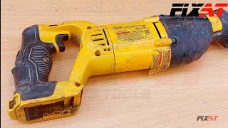 Dewalt DCS381 20V Max Cordless Battery Reciprocating Saw Restoration [upl. by Latona]