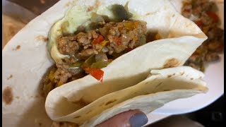 墨西哥薄餅 塔可便宜簡單製作墨西哥塔可How To Make Easy Tacos [upl. by Anaid78]