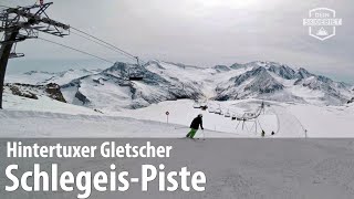 Hintertuxer Gletscher Pisten Olperer und Schlegeis [upl. by Lippold]