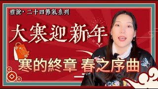 大寒迎新年！寒的終章，春的序曲！二十四節氣 傳統文化 大寒 [upl. by Esenaj]