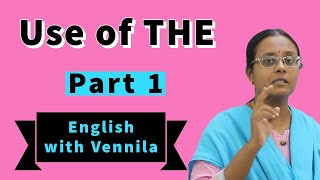 TAMIL Use of THE Part 1  6 Uses of THE  Articles in Tamil  The Definite Article  Vennila [upl. by Olracnaig]