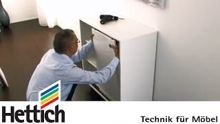 Retrofitting SlideLine 55 sliding doors DoItYourself with Hettich [upl. by Slrahc]