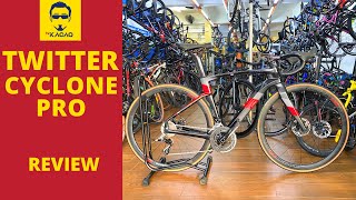 TWITTER CYCLONE PRO SRAM Rival  Budget RM5000 Road Bike Malaysia Sepeda Basikal Review ENGSUB [upl. by Mazman372]