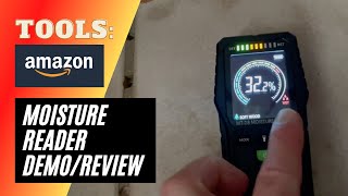 Pinless Moisture Meter by RD Instruments Demo and Review [upl. by Aihsenyt]