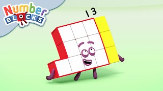 Numberblocks Meet Thirteen  Learn to Count [upl. by Cheffetz]