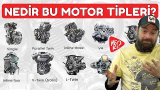 Nedir bu motor tipleri Motosikletlerde kullanılan motor çeşitleri [upl. by Leoj]