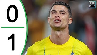 Al Ahli vs Al Nassr 01 Highlights amp Goals  Cristiano Ronaldo 50 Goals for AlNassr [upl. by Latonia]