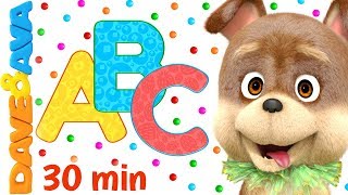 🐶 Bingo and More Nursery Rhymes  Baby Songs  Dave and Ava 🐶 [upl. by Ahseinaj]