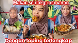 Makan seblak prasmanan dengan toping terlengkap [upl. by Ernest]