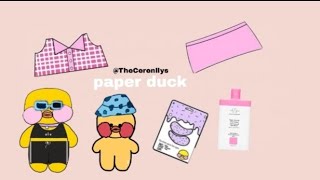 PAPER DUCK DEFTERİNELER VARASMRTheCerenllys [upl. by Haneen]