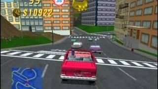 Canyonero  Marge  Evergreen Terrace The Simpsons Road Rage Gameplay Part 4 [upl. by Idnam]