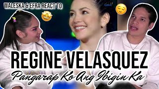 Efras FAVOURITE Regine SONG😍Latinos react to REGINE VELASQUEZ  Pangarap Ko ang Ibigin Ka LIVE [upl. by Saretta]