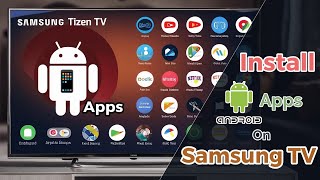 Samsung Smart TV How to Install Android Apps Using a TV Box [upl. by Shulock463]