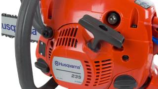 Husqvarna 235 16Inch 34cc GasPowered 2Cycle Chainsaw  235 16 CHAINSAW [upl. by Carolynne]