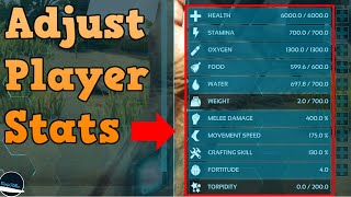 How To Edit Player Stats Per Level on your Ark Survival Evolved Server  Ark Tutorial ninjakiller560 [upl. by Borg801]