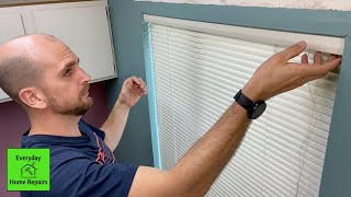 How to Remove Blinds  Levolor Mark 1 [upl. by Verne]