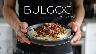 WOW The plantbased quotground beefquot Bulgogi Recipe YOUVE GOT TO TRY [upl. by Einalam5]