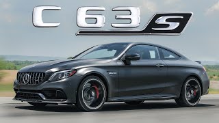 The Luxury MUSCLE CAR  2020 MercedesAMG C63S Coupe Review [upl. by Lisa116]