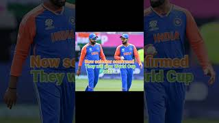 Roko confirmed for World Cup 2027cricket sg cricketlover cricket rohitsharma viratkohli roko [upl. by Ayahsal990]