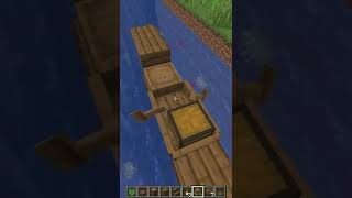 How to get out of a oak boat in minecraft [upl. by Asfah]