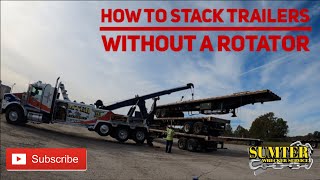 How to Double Tow Two Trailers  Triple Towing a Boat Behind Our Fifth Wheel RV  70 Feet Long [upl. by Einnos]