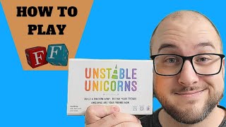 Unstable Unicorns  How to Play  Unstable Games  Card Game [upl. by Jarib35]